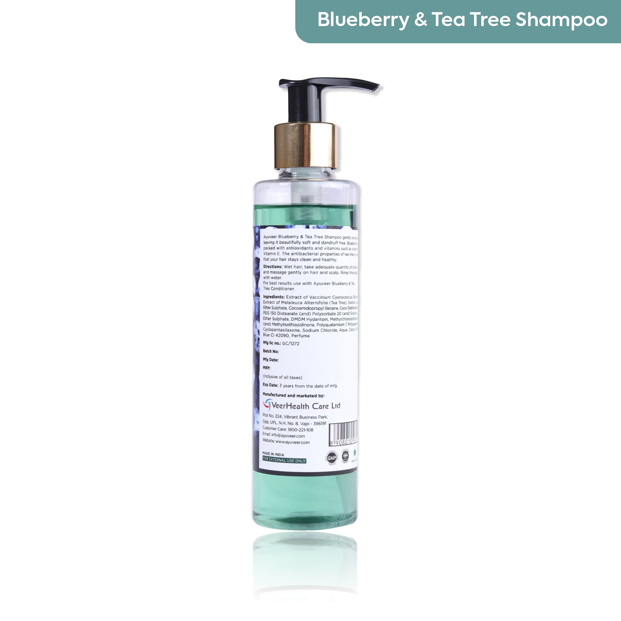 Blueberry & Tea Tree Shampoo