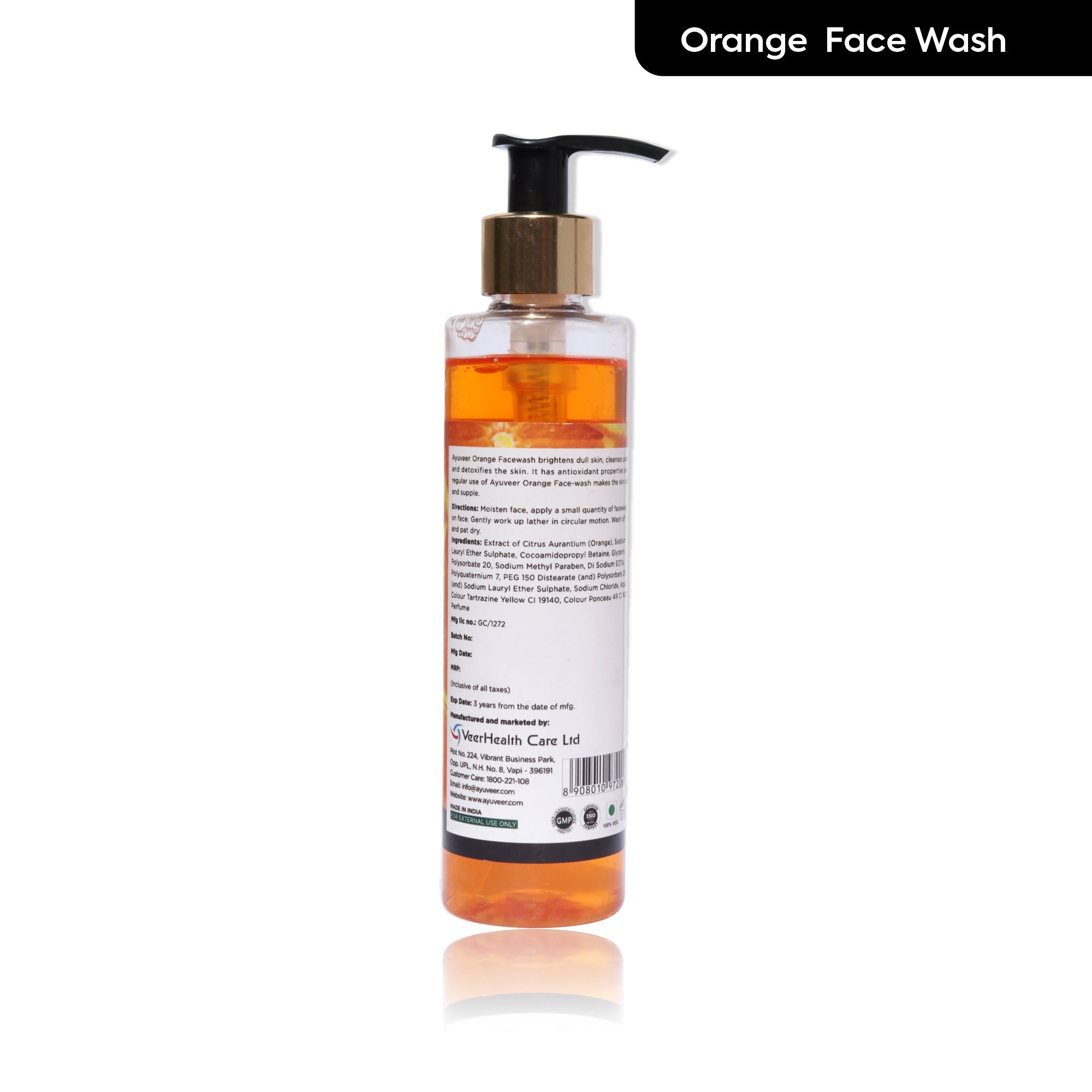 Orange Face Wash