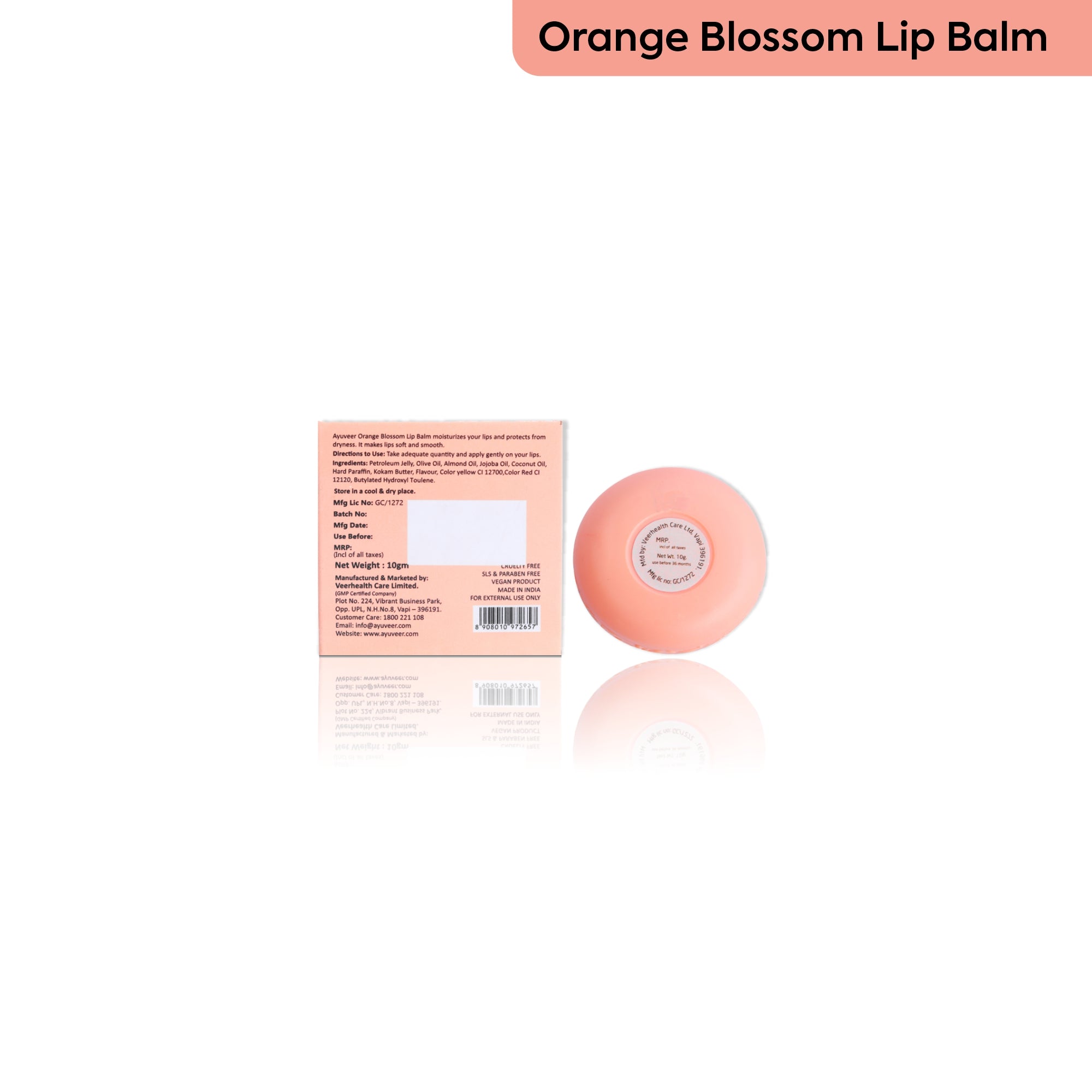 Orange Blossom Lipbalm